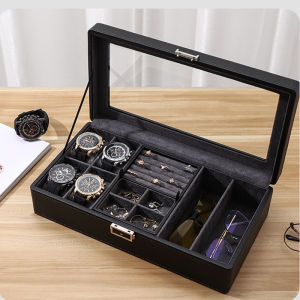 CANXUAN | Transparent Dustproof Watch Storage Display Box