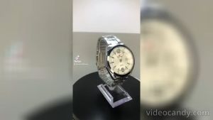 Jam Tangan Pria Keren Kasual Swiss Army Rantai dengan Tanggal SA 5551 Silver white