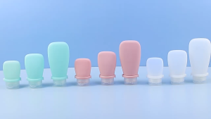 Botol Travel Silikon 30/60/90ml 硅胶旅行分装瓶 Leakproof TSA Silicone Travel Bottle Shampoo Lotion Container