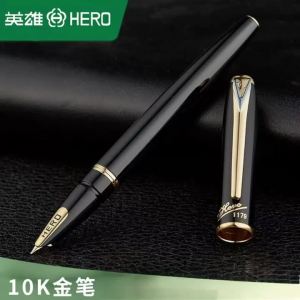 HERO | Bút Máy Hero 1179 Với Ngòi Vàng 10K Kẹp Vàng Hộp Quà Sang Trọng Bút Viết Văn Phòng Cao Cấp Dành Cho Lãnh Đạo Và Người Lớn Tuổi