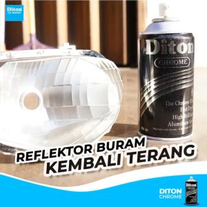 Diton Chrome: Cat Semprot Warna Krom untuk Aksesoris Kendaraan di Sulsel-Sulbar