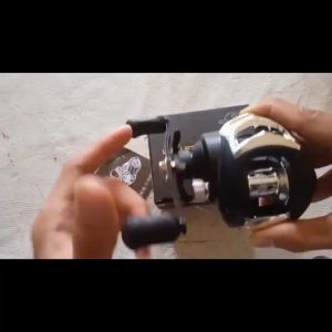Reel gulungan kiri alat Pancing BC Baitcasting AK201  ril rel rol real katrol kuat mancing murah