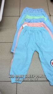 BABY KID SLEEP PANT COTTON 1 SET 3X PCS/SELUAR TIDUR BABY/SELUAR KANAK-KANAK/SELUAR RUMAH GOOD QUALITY READY STOCK