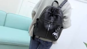 BALO DA NỮ THỜI TRANG DẠO PHỐ CHẤT LIỆU DA PU MỀM MỊN BỀN ĐẸP ĐƯỜNG MAY TỈ MỈ PHONG CÁCH HÀN QUỐC -DBN300 -  AZAGO