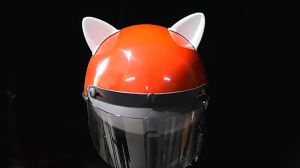 SEAMETAL Motorcycle Helmet Cat Ears Decoration Motocross Helmet Accessories Silicone Cat Ears Sticker Cosplay Party Decorative