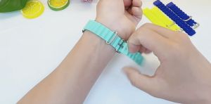 Ocean Silicone Strap For Huawei Band 8 9 10 Sport Watchband Accessories For Huawei Band 10 9 8 Wristband