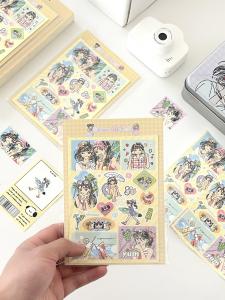 Original Summer Aesthetic Empty Mouse Collaborative Sticker Decorative Guka Girls Heart Stationery Cultural Goods