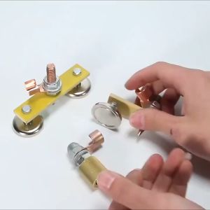 Klem Tang Stang Las Massa Magnit Strong Magnetic Earth Ground Clamp Welding Klem Clam Massa Magnet Las