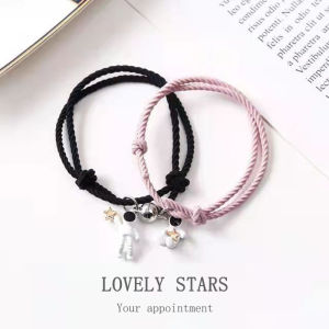 【Pharaoh🎀COD】 2 Pcs Gelang Wanita Korea Liontin Lonceng Pelangi Gelang Hadiah Ulang Tahun Fashion Perhiasan