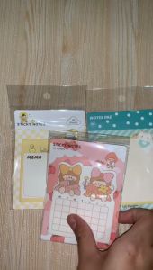 Sticky Note pembatas buku karakter lucu / notes memo pad tempel high quality