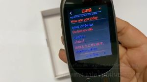 🔺NEW2023 มีภาษาไทยออฟไลน์ ⭐️2in1 เครื่องแปลภาษา 115ภาษา+ ถ่ายรูปและแปล พูดปุ๊บแปลปั๊บ เมนูไทย AI Voice Translator เครื่องแปลภาษาอัจฉริยะ มีพม่า