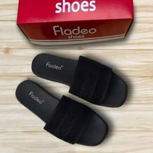 Sendal Wanita Rajut flaydeo Sandal Wanita Selop trepes teplek