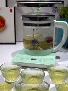 1.8L Health Pot Kettle 28 Functions Multifunction Food Grade Glass Jug Soup Pot Boiler 养生壶