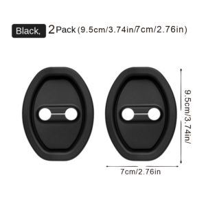 For Toyota Corolla E140/E150 E180 E210 Cross XG10 2006~2023 2024 4 Pcs Car Door Lock Protect Covers Anti Rust Anti-collision Mat