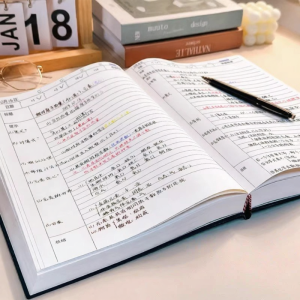 SHIYONGJING | Durable Cornell Note Style Business & Study Notebook