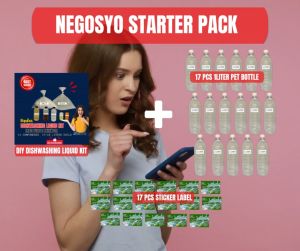 3 IN 1 DIY DISHWASHING LIQUID KIT NEGOSYO STARTER PACK 1 ORDER PER CHECK OUT ONLY