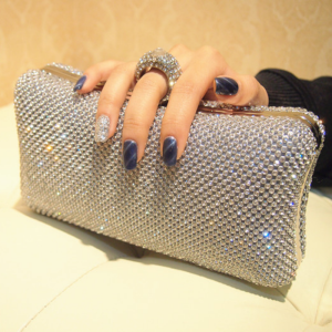 Special Offer Diamond Embedded Clutch Bag Wedding Dinner Party Shoulder Handbag Womens Mini Crossbody Bag Sweet Lady Style