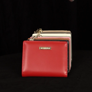 Mikana Satoru Short Bifold Wallet for Woman coin purse card holder pouch pitaka walet gift for her