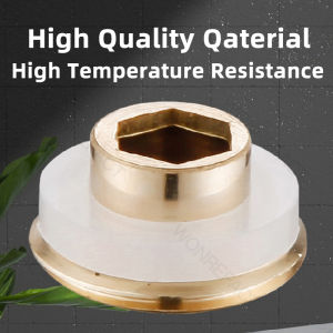 Faucet Quick Seal Washer Universal Interface of G 1/2 Inch Silicone Gasket Brass Faucet Seal Washer Watertight Bath