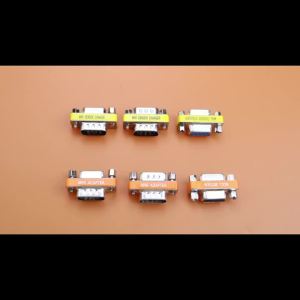 1Pcs DB9 9Pin Male to Male / Female to Female / Male to Female Mini Gender Changer Adapter RS232 Serial Plug Com Connector