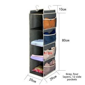Besee | Hanging Clothes Organizer Multilayer Storage Rack