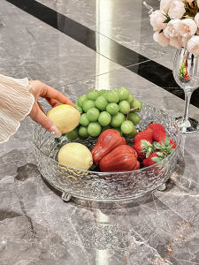 Elegant Fruit and Nuts Tray Rotatable