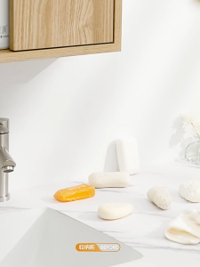 LODER ECOCO Rotary Suction Cup Soap Box Wall Mounted Antibacterial Drain Tray Double Layer Holder No Drill Bathroom Rack