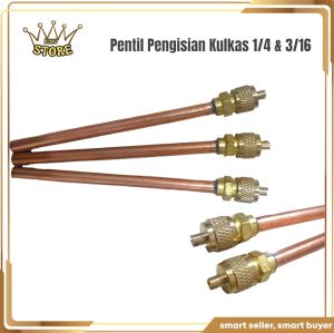 Pentil Pengisian Freon 1/4 Kulkas