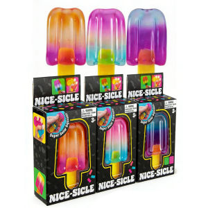 Schylling Needoh Nice Cube Sensory Nice-Sicle Stress Relief Squishy Cube Anti-Anxiety Squeeze Object For Focus ADHD Population