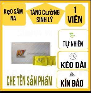 Kẹo A7 Anpha seven Chính Hãng Mỹ  Kẹo A7 Mẫu Mới Nhất