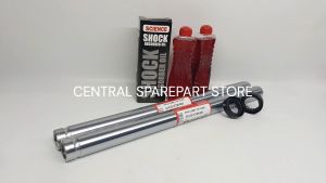 BONUS SEAL TUTUP ABU + PAKET AS SHOCK DEPAN SUPRA X 125 + 2 PCS SEAL SHOCK + 2 PCS OLI SHOCK SUPRA FIT NEW REVO LAMA / SIL SOK DEPAN HONDA FORK TUBE / TUTUP DEBU / SOCK DEPAN VARIO / PER SHOCKBREAKER