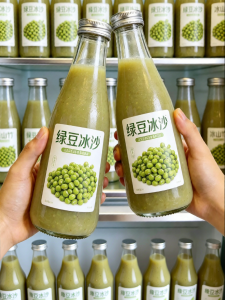 LUNZEQIN | Cooling Thirst-quenching Low-fat Low-sugar No-additives Mung Bean Sand