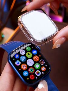 Case+Tempered Glass for Apple Watch ultra 2 49mm Screen Protector Coverage Bumper Case iwatch ultra 49mm Smartwatch Protective Cover