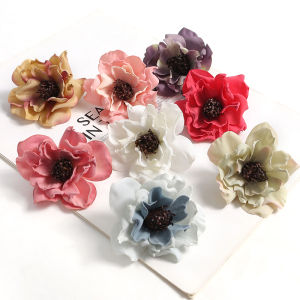 Vườn Hoa Pha Lê Hoa Mai Hoa Cưới Thủ Công DIY Phụ Kiện Tóc Hoa Giả Mùa Xuân 2024 Trang Trí Nhà Hoa Tươi Bằng Vải