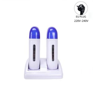 Wax Warmer Hair Removal Machine Double Depilatory Roll On Wax Heater Efficient And Mild Suitable for Arm Legs Face Back Armpit