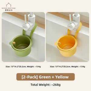 MODERN SWEETHOME | Water Filter Draining Rack Sink Organizer