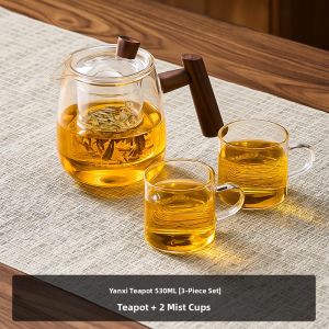 GIANXI | New Home-use Luxury Glass Tea Set