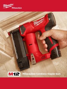 Milwaukee | Cordless Lithium-Ion Electric Nail Gun 12V