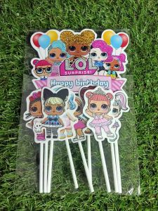 Topper Cake LOL: Hiasan Kue Ulang Tahun yang Lucu