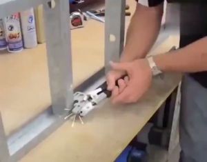 คีมย้ําโครงซีลาย 14นิ้ว คีมเจาะพับ คีมย้ําโครงผนังยิปซัม ซีลาย มาตรฐานญี่ปุ๋น คีมเจาะพับ โครงเหล็กและผนังเบา