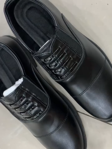 GRAEAE Men Genuine Leather Formal Dress Shoes with Lace-Up Closure and Comfortable Breathable Design