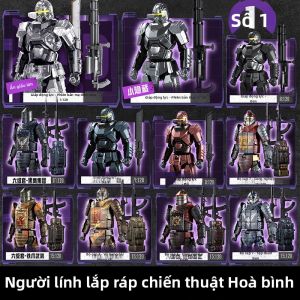 SANBAO | Mô Hình Đồ Chơi Hộp Mù Tích Cực Xây Dựng Chủ Đề Trò Chơi