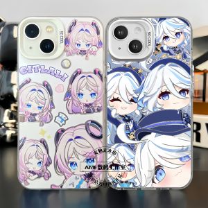 Genshin Impact Phone Case Yanyan Huyan Kaili for  16 15 Series Xiaomi 14 Redmi K80 Huawei M70 OnePlus Ace5 iQOO13