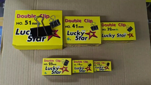 Binder Clip/Black Paper Clip/Double Clip/15mm/19mm/25mm/32mm/41mm/55mm(12 pcs/box)