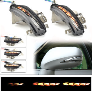 2 Đèn Xi Nhan LED Động Tích Hợp Gương Chiếu Hậu Cho Lexus CT 200h ES 300h 350 IS 200t 250 300 350 LS 460 Giao Diện T10