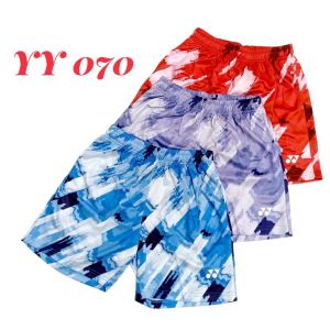 Celana olahraga yy 070 pendek pria badminton bulutangkis import go