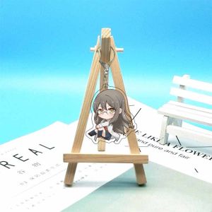Bandai | Móc Khóa Acrylic 55MM Anime Rascal Does Not Dream Sakurajima Mai Koga Tomoe Azusagawa Kaede - Mô Hình Cô Gái Thỏ Senpai - Quà Tặng Sưu Tầm Dành Cho Fan