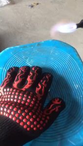 Sarung Tangan Oven Gloves Anti Panas dan Pisau Heat Resistant Sarung Tangan Oven 500 Derajat