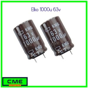 Elko 1000uf 63v / 1000u 63v Elco Kualitas baik