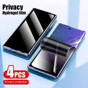 4Pcs Anti-spy Hydrogel Film For Oppo A5 A9 2020 A74 A94 A98 A54 A53 5G Privacy Screen Protector Oppo A15 A40 A16